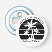 ビーチ バチェラーパーティー 島の結婚式 グルームズメン 栓抜き (正面)