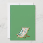 ビーチ バチェロレッテ パーティー ご招待 招待状 (裏面)