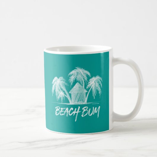 ビーチ·バム·コーヒー·マグ コーヒーマグカップ (右)