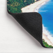 ビーチ、バラホナ、ドミニカ共和国 マウスパッド (コーナー)