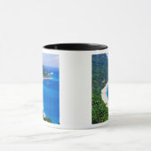 ビーチ、バラホナ、ドミニカ共和国 マグカップ (中央)