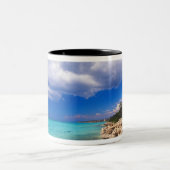 ビーチ,バラホナ,ドミニカ共和国, 2 ツートーンマグカップ (中央)