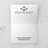 ビーチ パーソナル、ビジネス、 不動産 カード (内部)