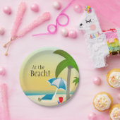 ビーチ! パーティーのプレート ペーパープレート (パーティー)