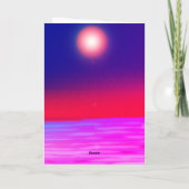 ビーチ!パープル カード (裏面)