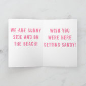 ビーチ!パープル カード (内部)