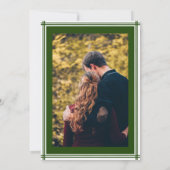 ビーチ パームツリー デスティネーション トロピカル セーブ・ザ・デート 招待状 (裏面)