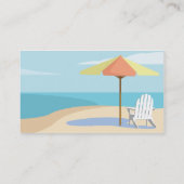 ビーチ-ビジネス 名刺 (裏面)