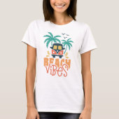 ビーチ ビブス レトロ Tシャツ (正面)