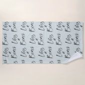 ビーチ ビーチタオル (正面)