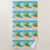 ビーチ ビーチタオル (正面)