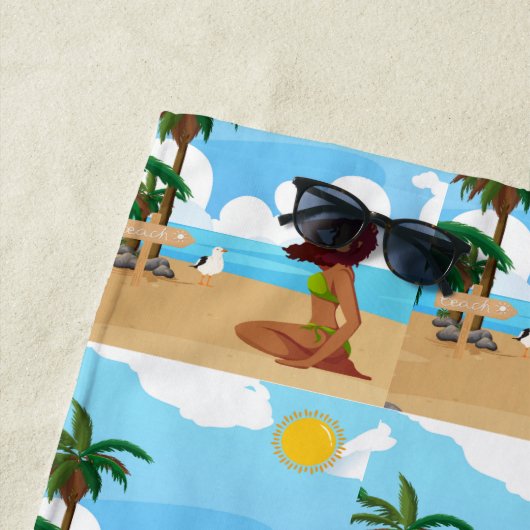 ビーチ ビーチタオル (インサイチュ)