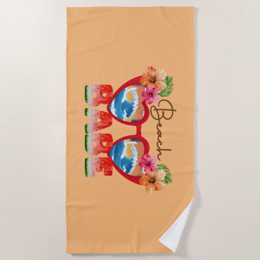 ビーチ ビーチタオル (正面)