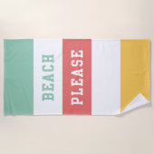 ビーチ ビーチタオル (正面)