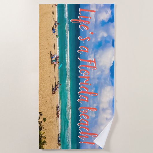 ビーチ ビーチタオル (正面)
