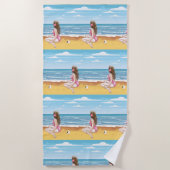 ビーチ ビーチタオル (正面)