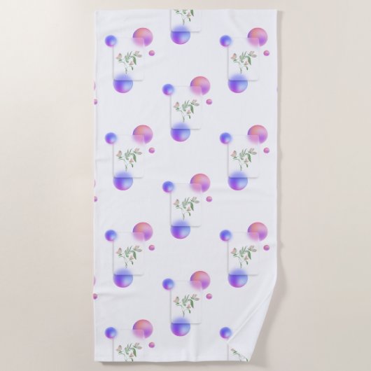 ビーチ ビーチタオル (正面)