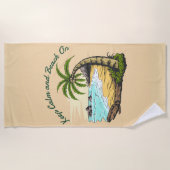 ビーチ ビーチタオル (正面)