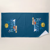 ビーチ ビーチタオル (正面)