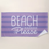 ビーチ ビーチタオル (正面)