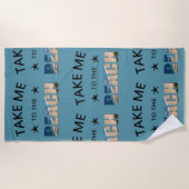 ビーチ ビーチタオル (正面)