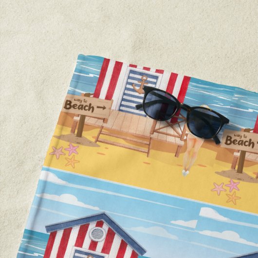 ビーチ ビーチタオル (インサイチュ)