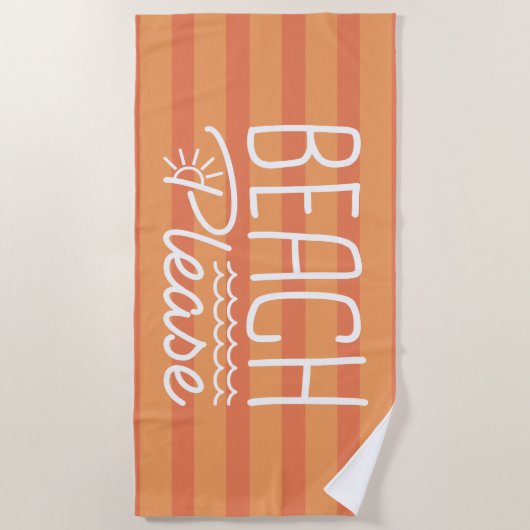 ビーチ ビーチタオル (正面)