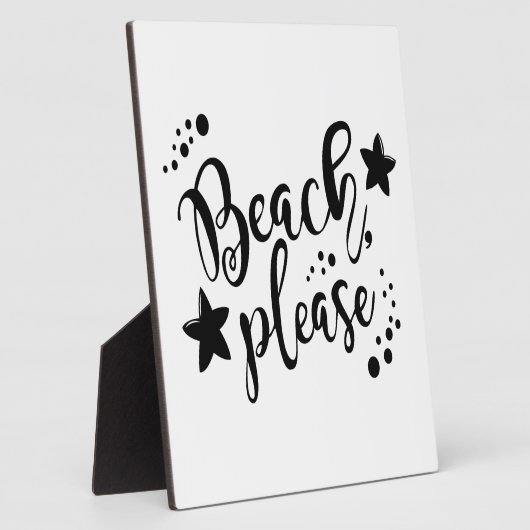 ビーチ フォトプラーク (側面)