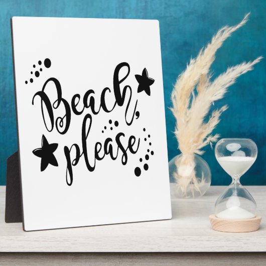 ビーチ フォトプラーク (側面)