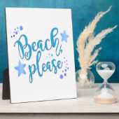 ビーチ フォトプラーク (側面)