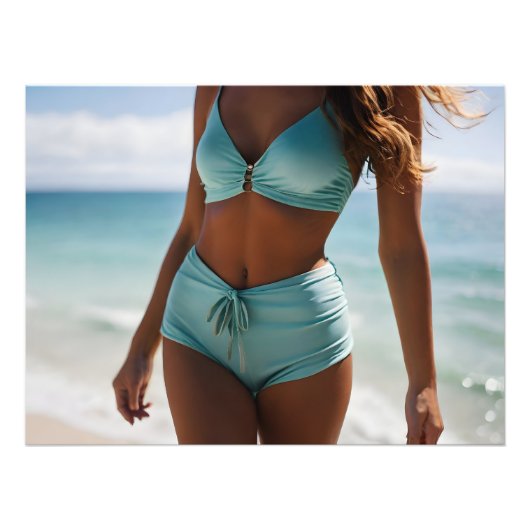 ビーチ フォトプリント            (正面)