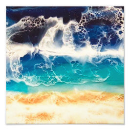 ビーチ フォトプリント           