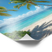 ビーチ フォトプリント            (角)