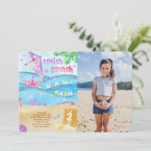 ビーチ フォト 招待状 (スタンド正面)