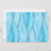 ビーチ フォト 招待状 (裏面)