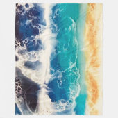 ビーチ フリースブランケット (正面)