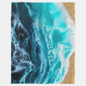 ビーチ フリースブランケット (正面)