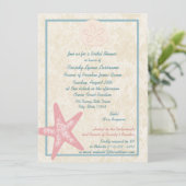 ビーチ ブライダルシャワー 招待状 (スタンド正面)