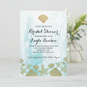 ビーチ ブライダルシャワー 招待状 (スタンド正面)