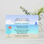 ビーチ ブライダルシャワー 招待状 (スタンド正面)
