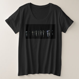 ビーチ プラスサイズTシャツ