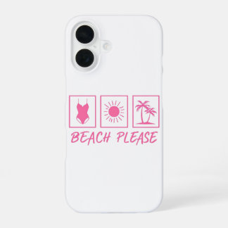 ビーチ プリーズ iPhoneケース iPhone 16ケース