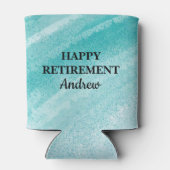 ビーチ、プールまたは夏休みパーティー 缶クーラー (裏面)