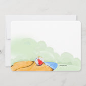 ビーチ/プールパーティーの招待状 招待状 (裏面)