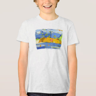 ビーチ・ヘブン フリーマン島 キッズTシャツ トライブレンドＴシャツ