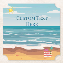 ビーチ ペーパーコースター