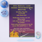 ビーチ・ボンファイア・パーティーのチラシ チラシ (シングル)