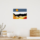 ビーチ ポスター (キッチン)