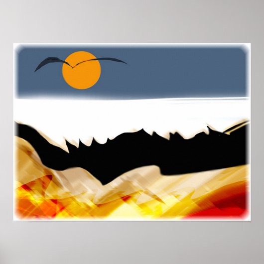 ビーチ ポスター (正面)