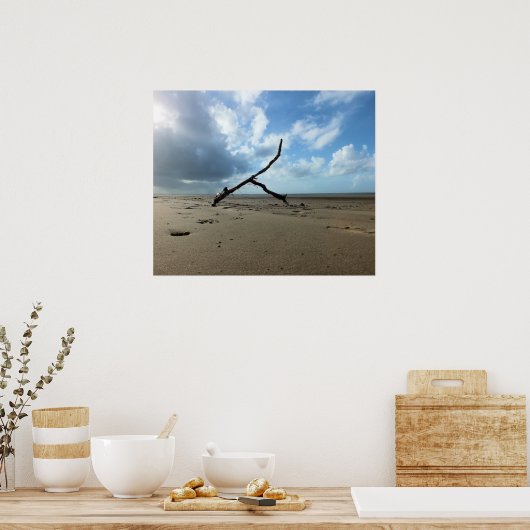 ビーチ ポスター (キッチン)